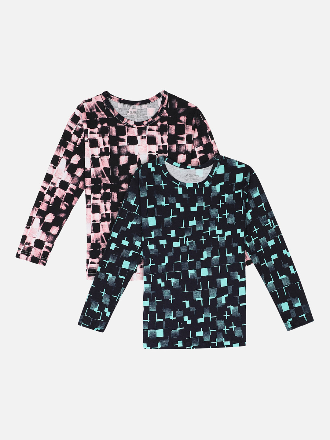 

PROTEENS Girls Multicoloured Printed Round Neck T-shirt, Multi