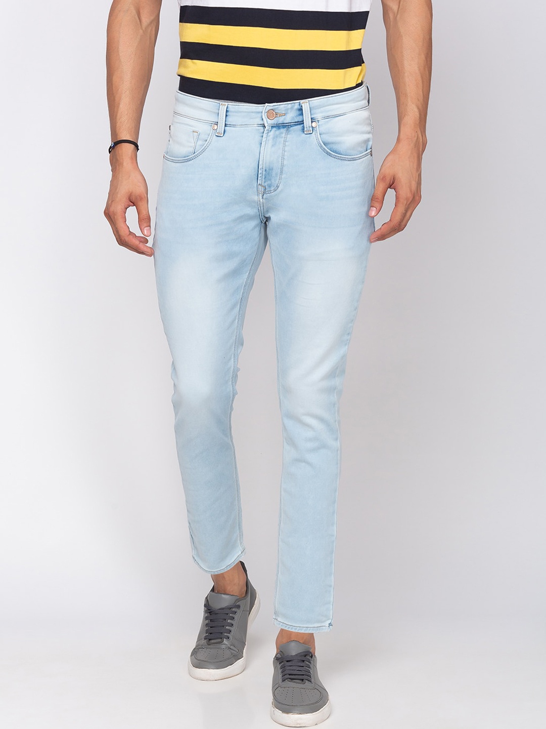 

SPYKAR Men Blue Regular Fit Jeans