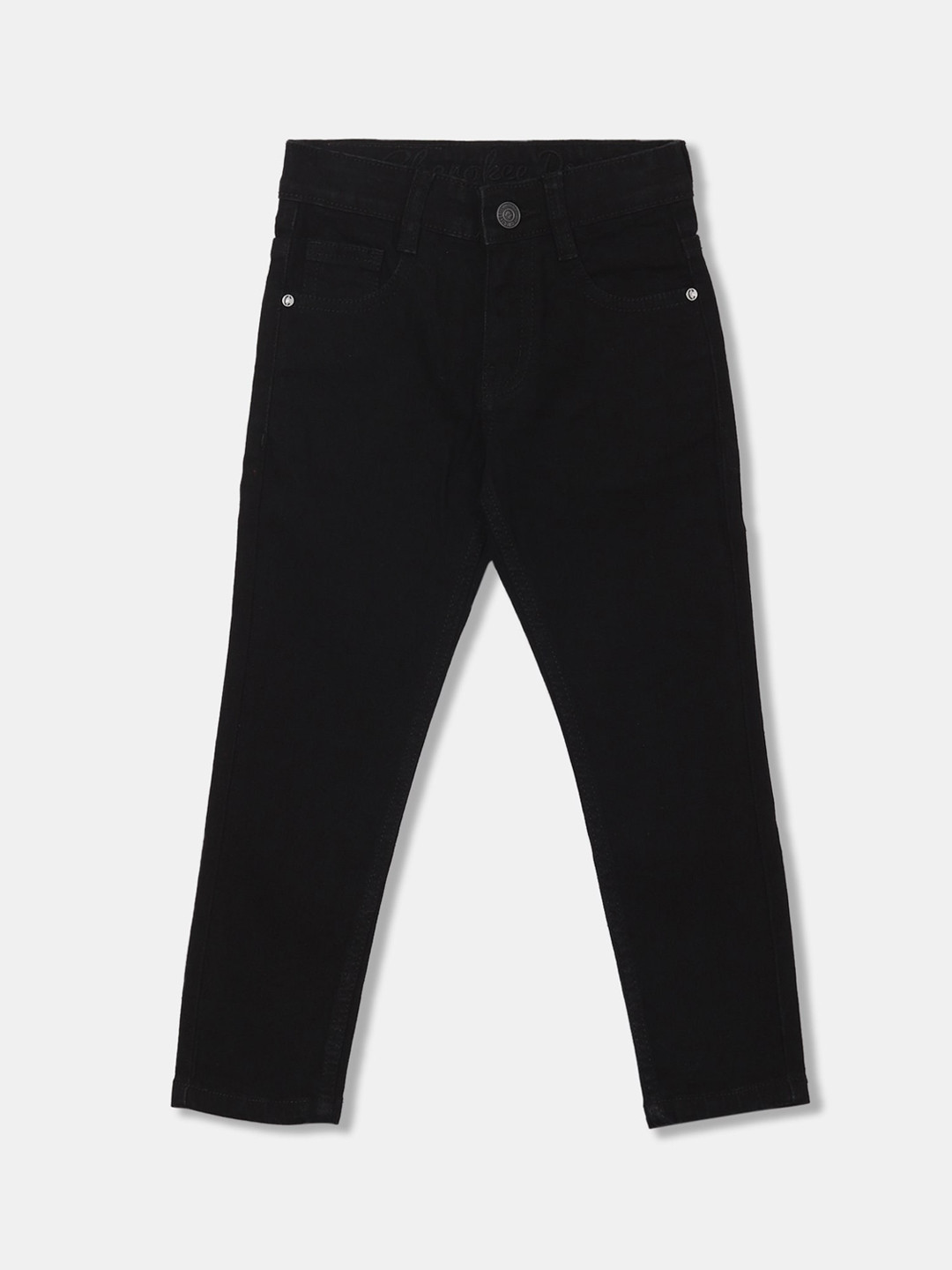 

Cherokee Boys Black Regular Fit Jeans