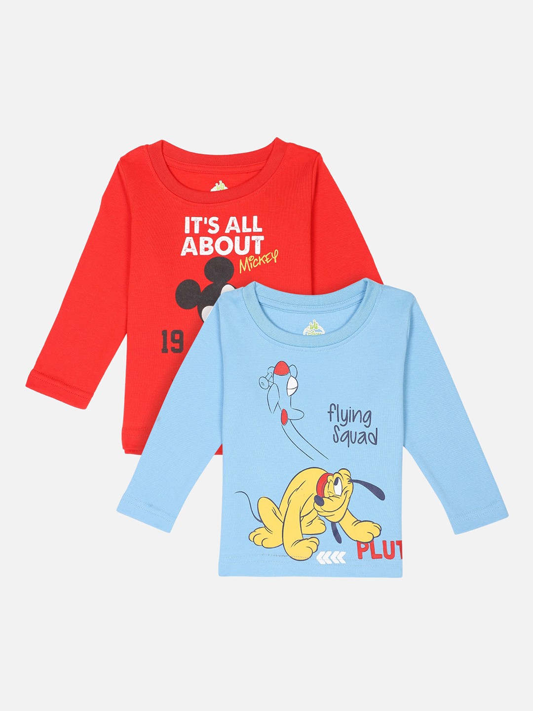 

Bodycare First Boys Red Printed Round Neck T-shirt