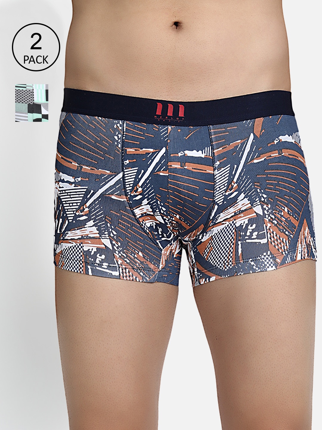 

MERLOT Men Pack of 2 Assorted Trunks Arriv_009-011-P2