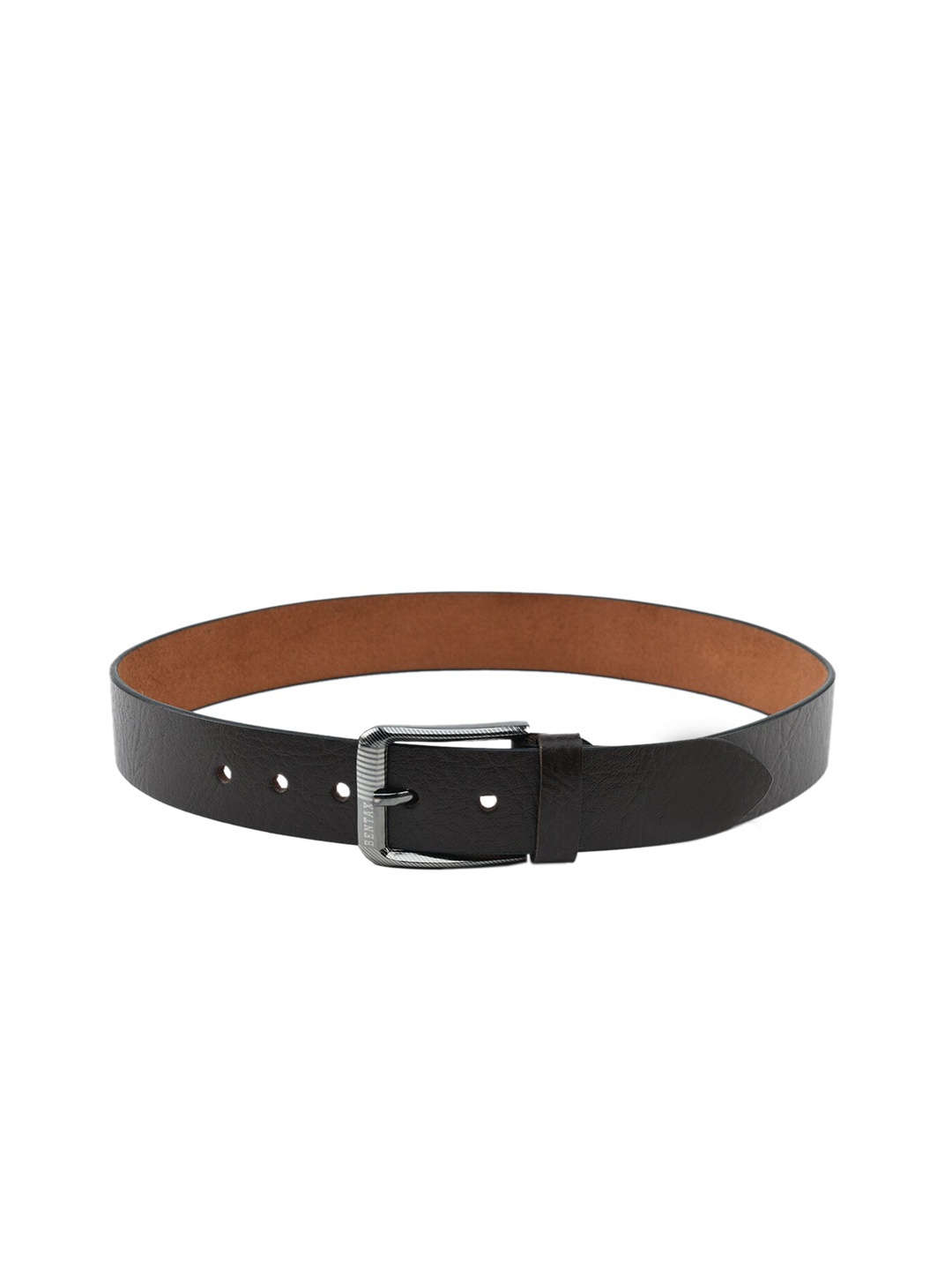 

Kastner Men Black Solid Leather Belt