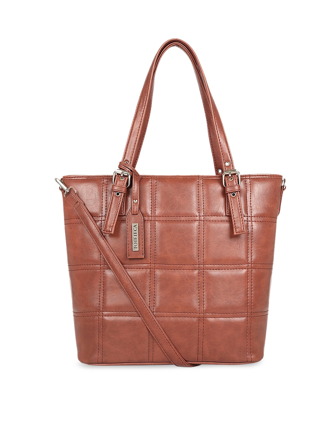 

Toteteca Brown Solid Shoulder Bag