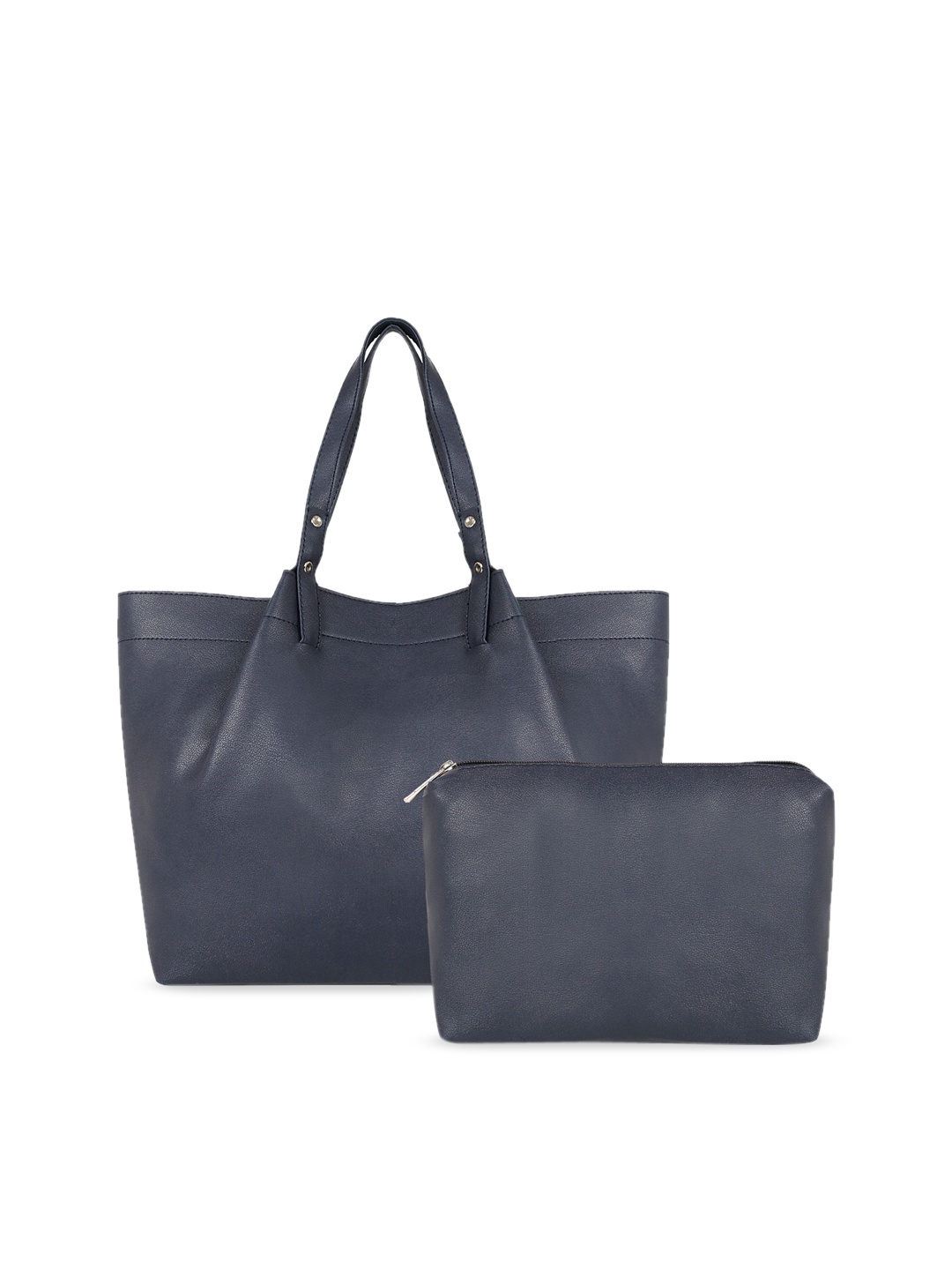 

Toteteca Blue Solid Tote Bag