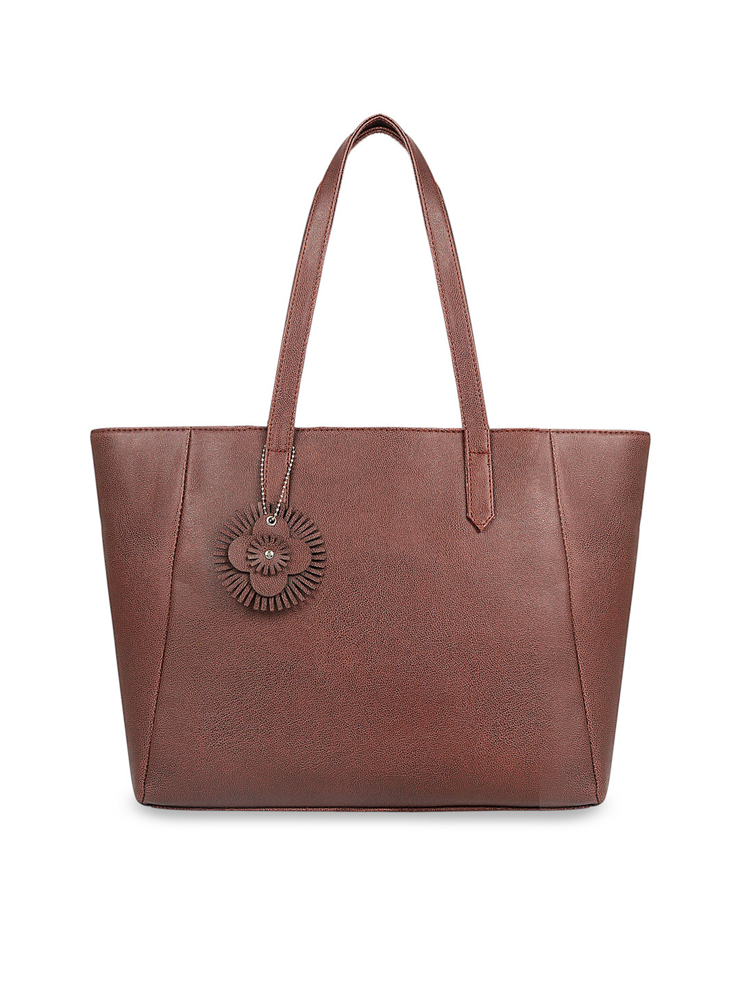 

Toteteca Brown Solid Handheld Bag