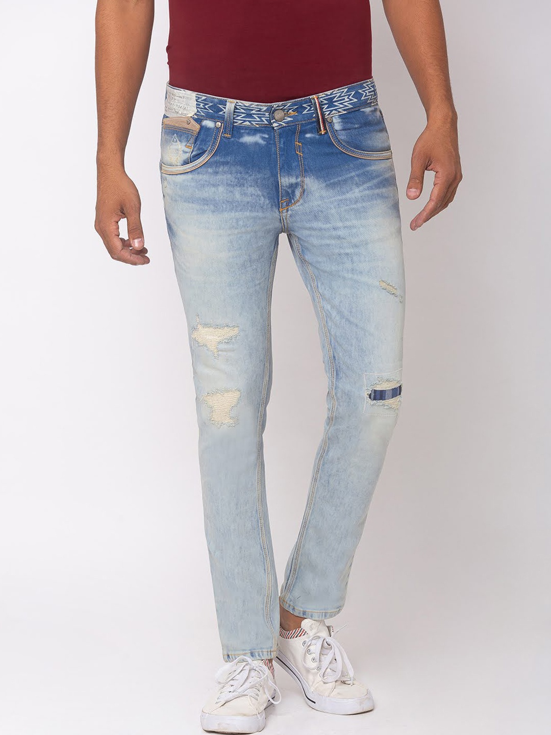

SPYKAR Men Blue Slim Fit Jeans