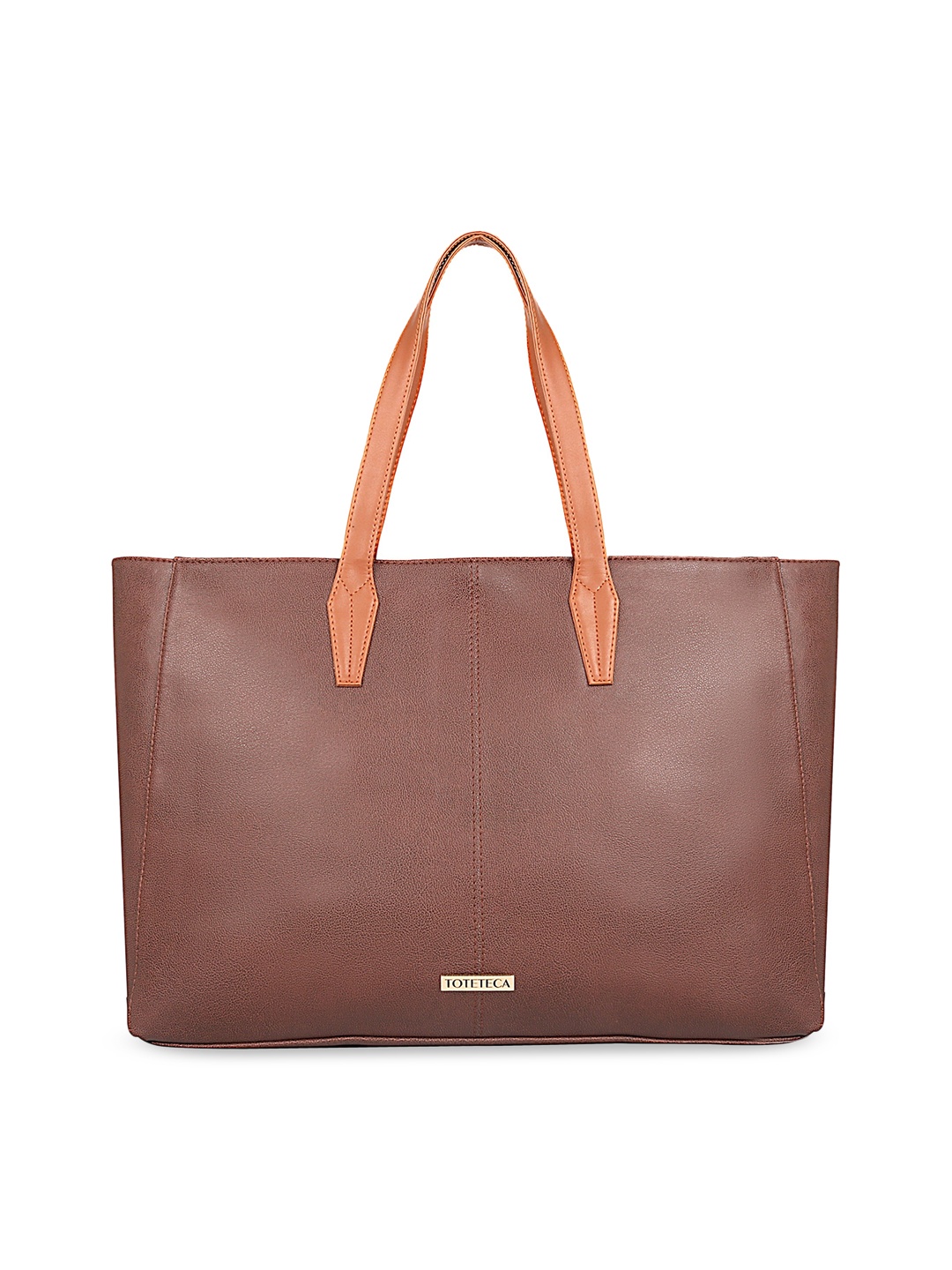 

Toteteca Brown Solid Shoulder Bag