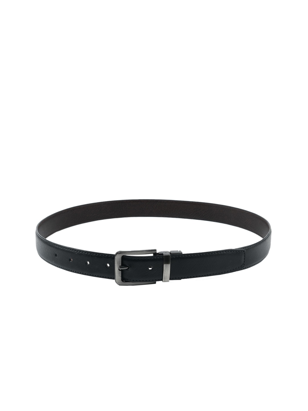 

Kastner Men Black Solid Leather Belt