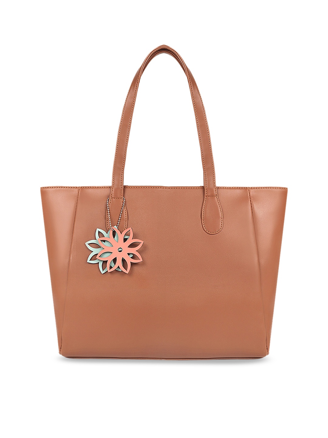 

Toteteca Tan Solid Handheld Bag