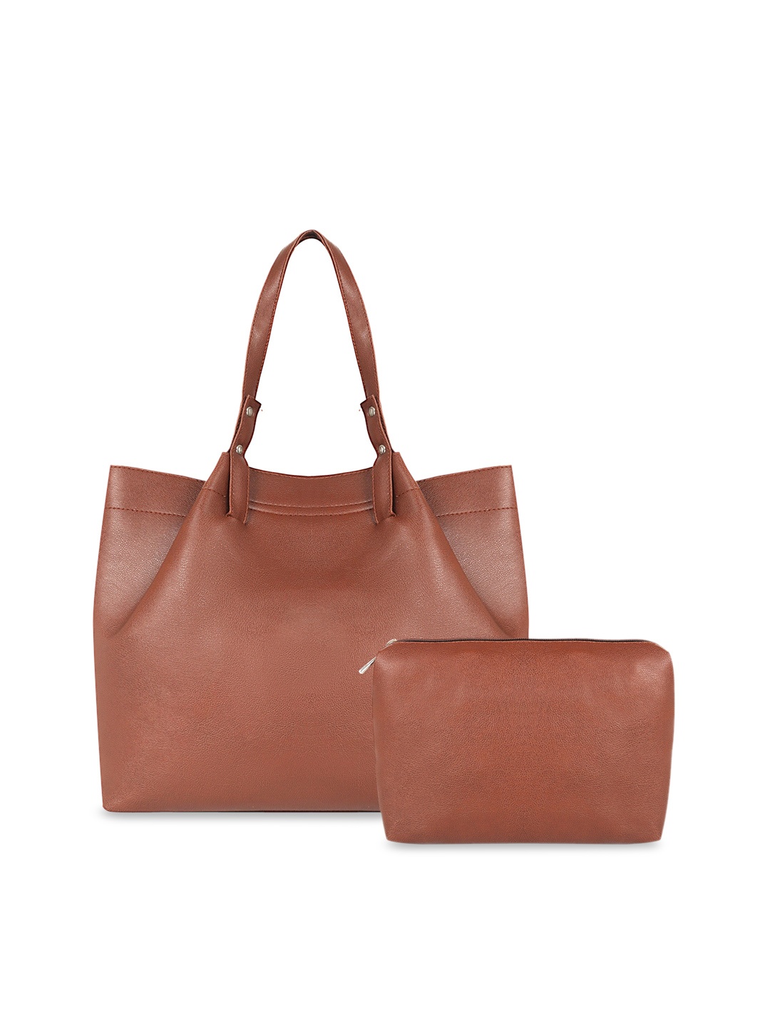 

Toteteca Tan Solid Tote Bag
