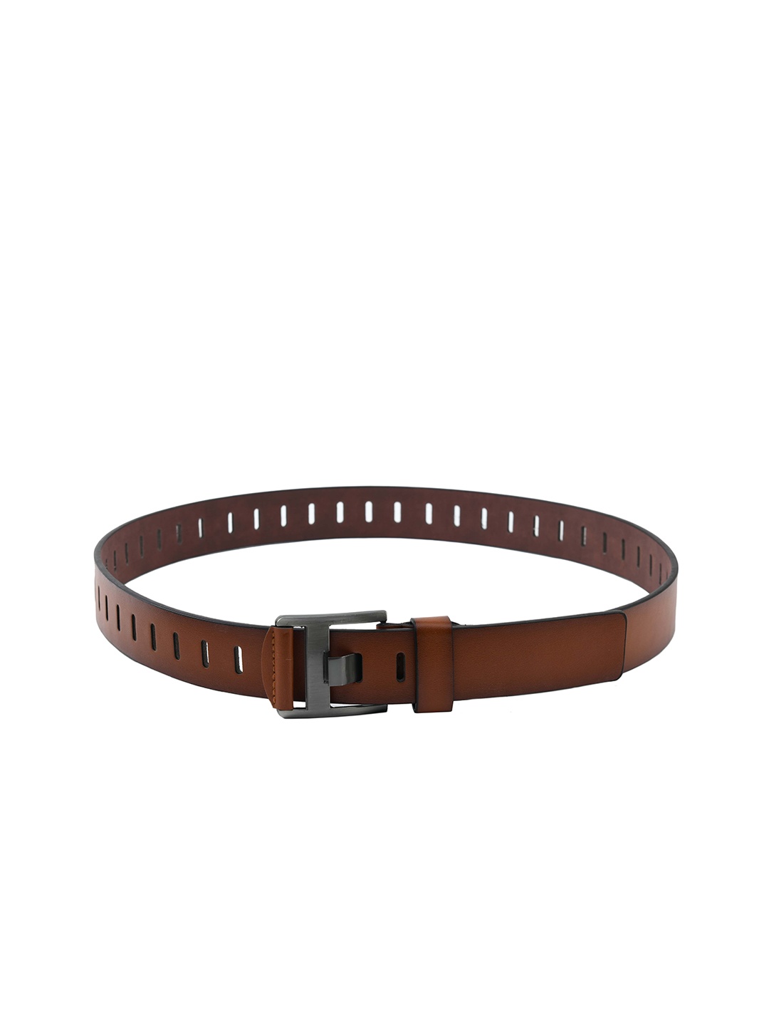 

Kastner Men Tan Brown Textured Belt
