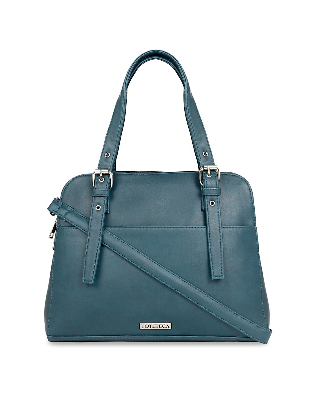 

Toteteca Blue Solid Handheld Bag