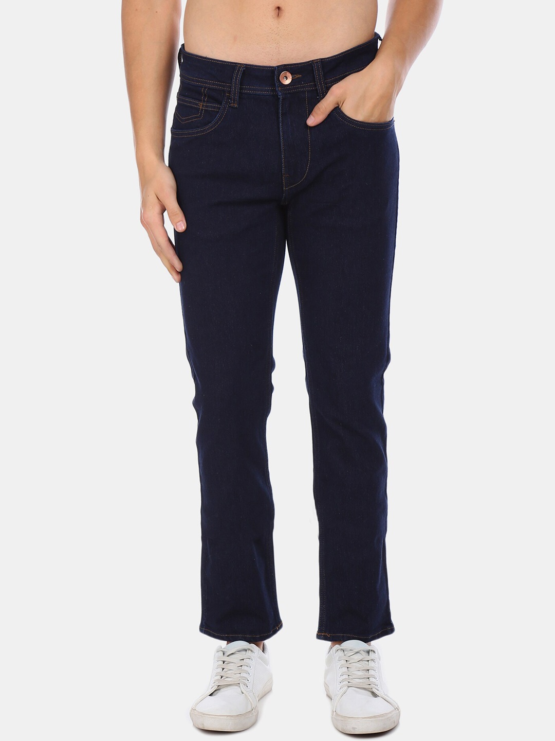 

Flying Machine Men Blue Slim Fit Jeans