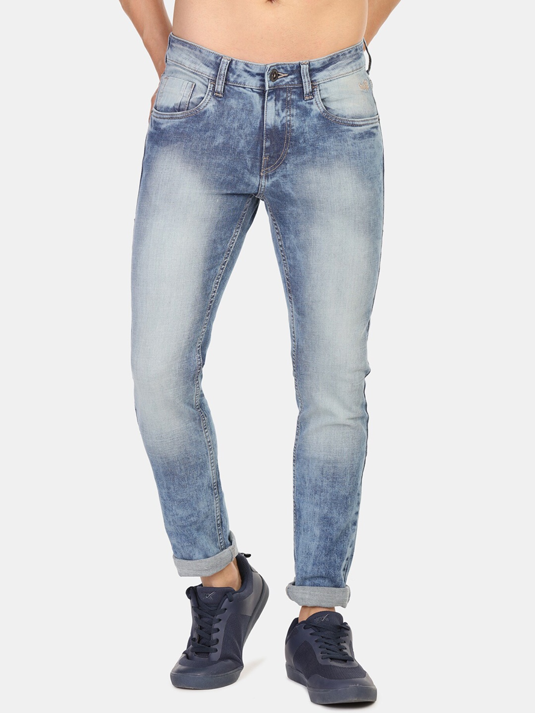 

Flying Machine Men Blue Slim Fit Jeans