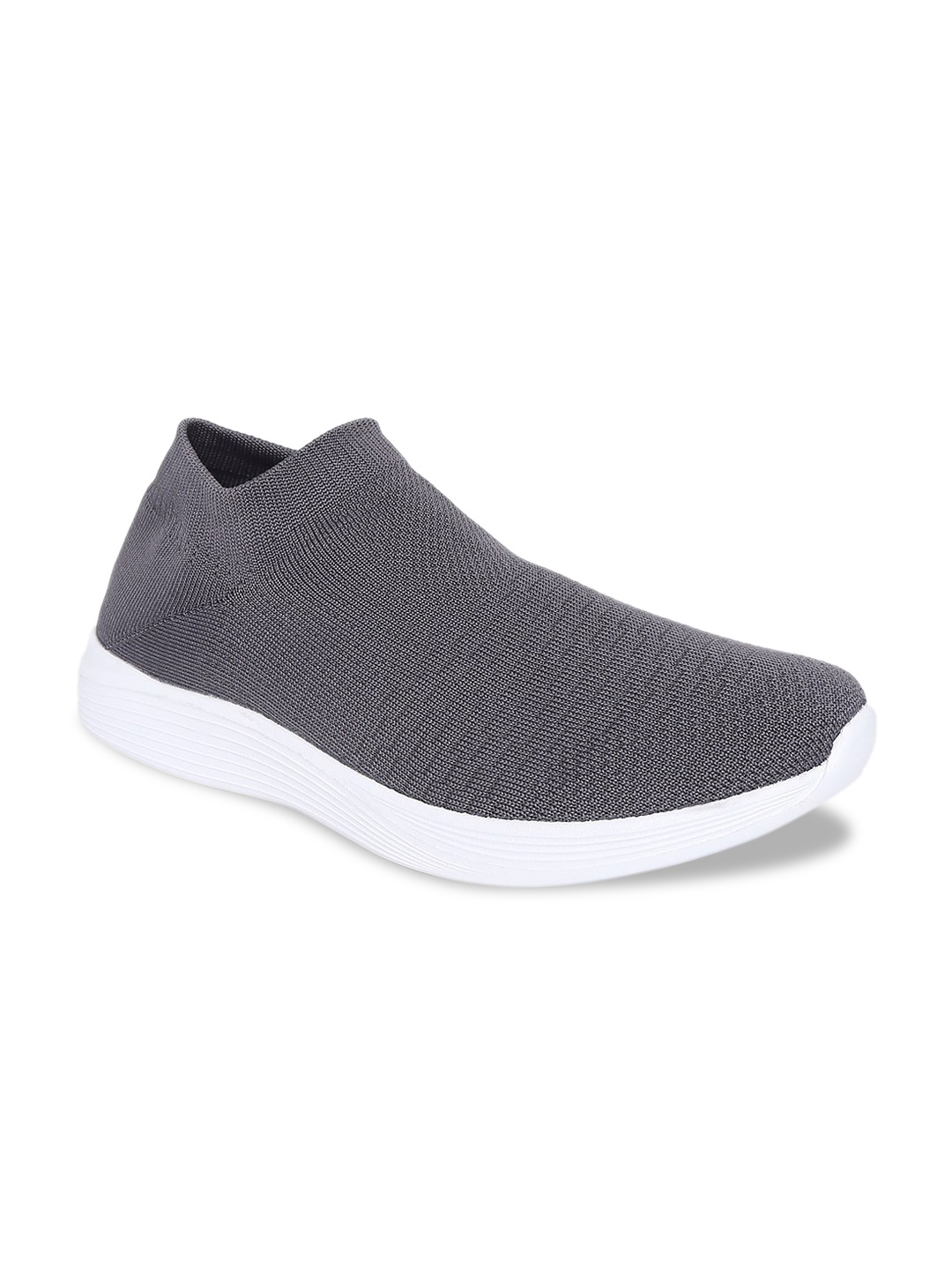 

Ajile by Pantaloons Men Grey Textile Walking Shoes