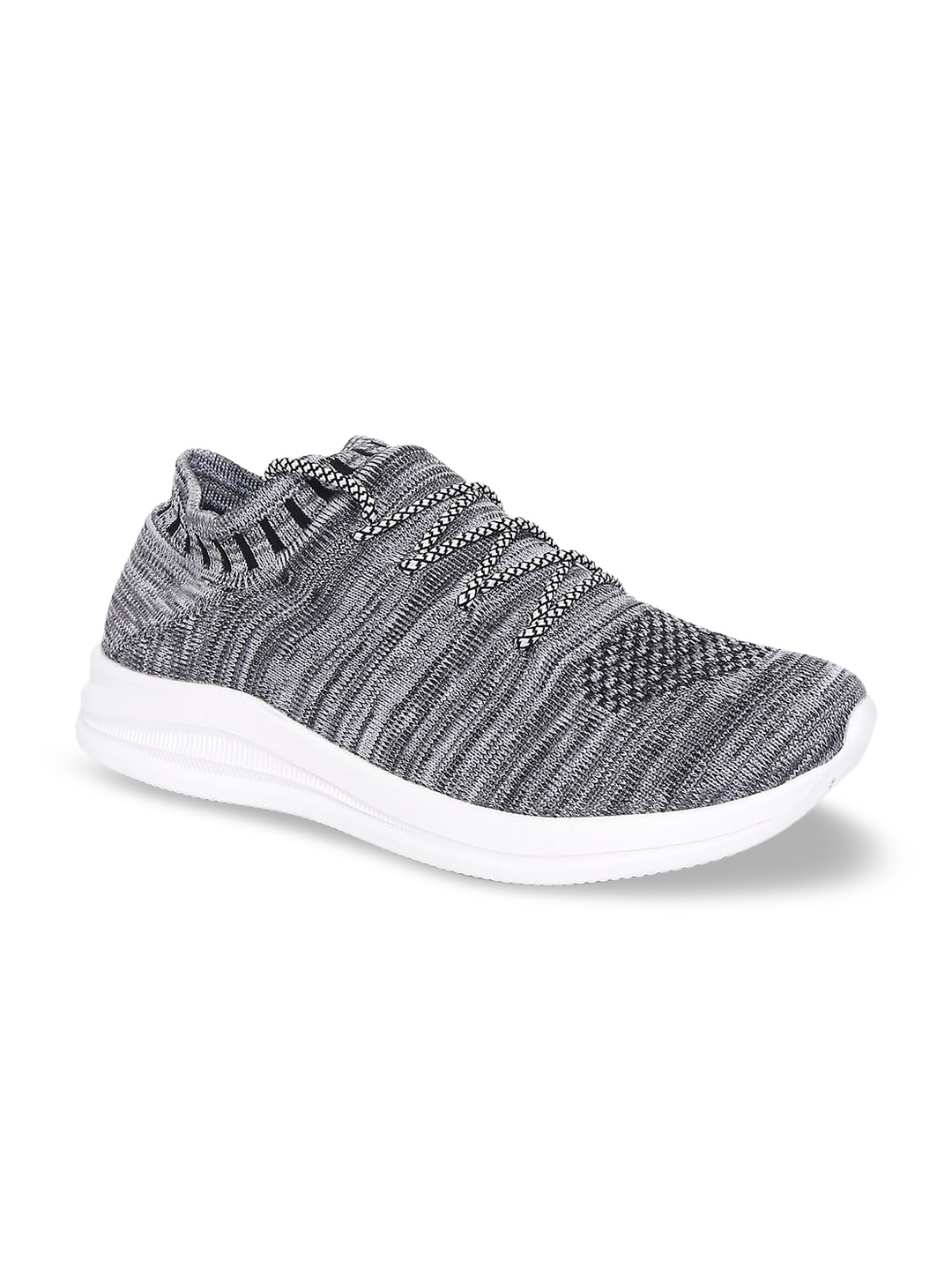 

Ajile by Pantaloons Men Grey Textile Walking Shoes