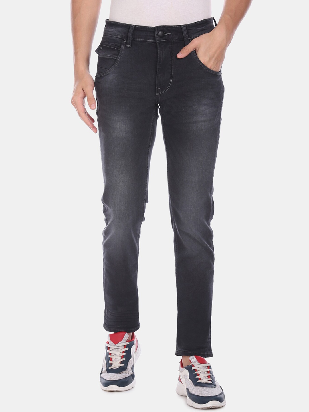 

U.S. Polo Assn. Denim Co. Men Grey Tapered Fit Jeans