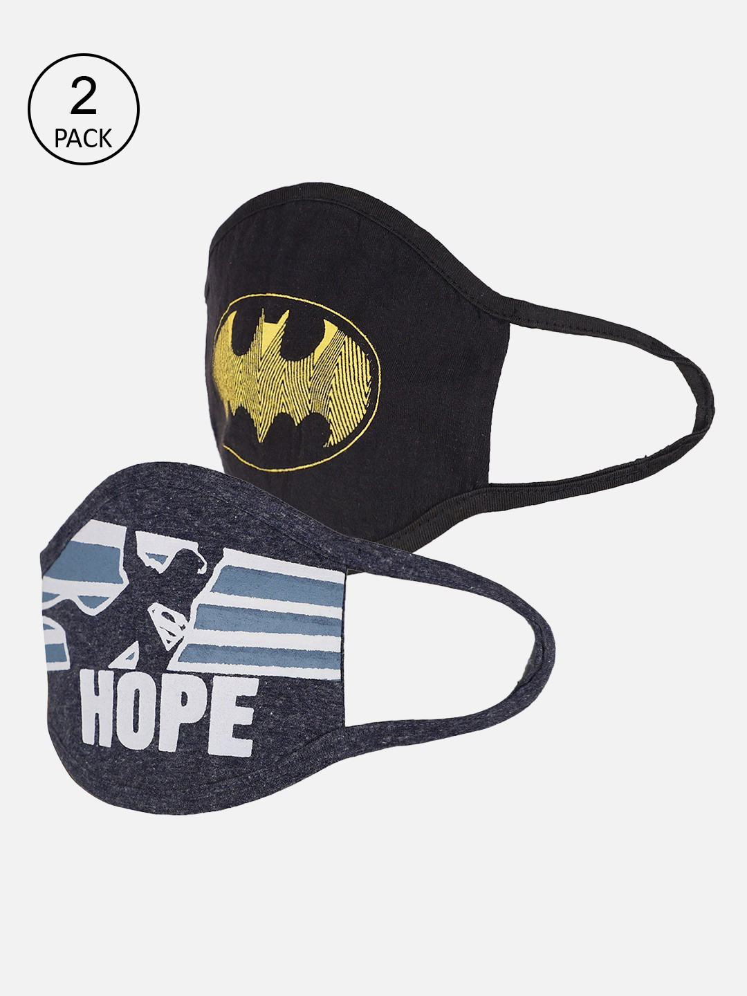 

Free Authority Justice League featured pack of 2 Unisex Masks, Black