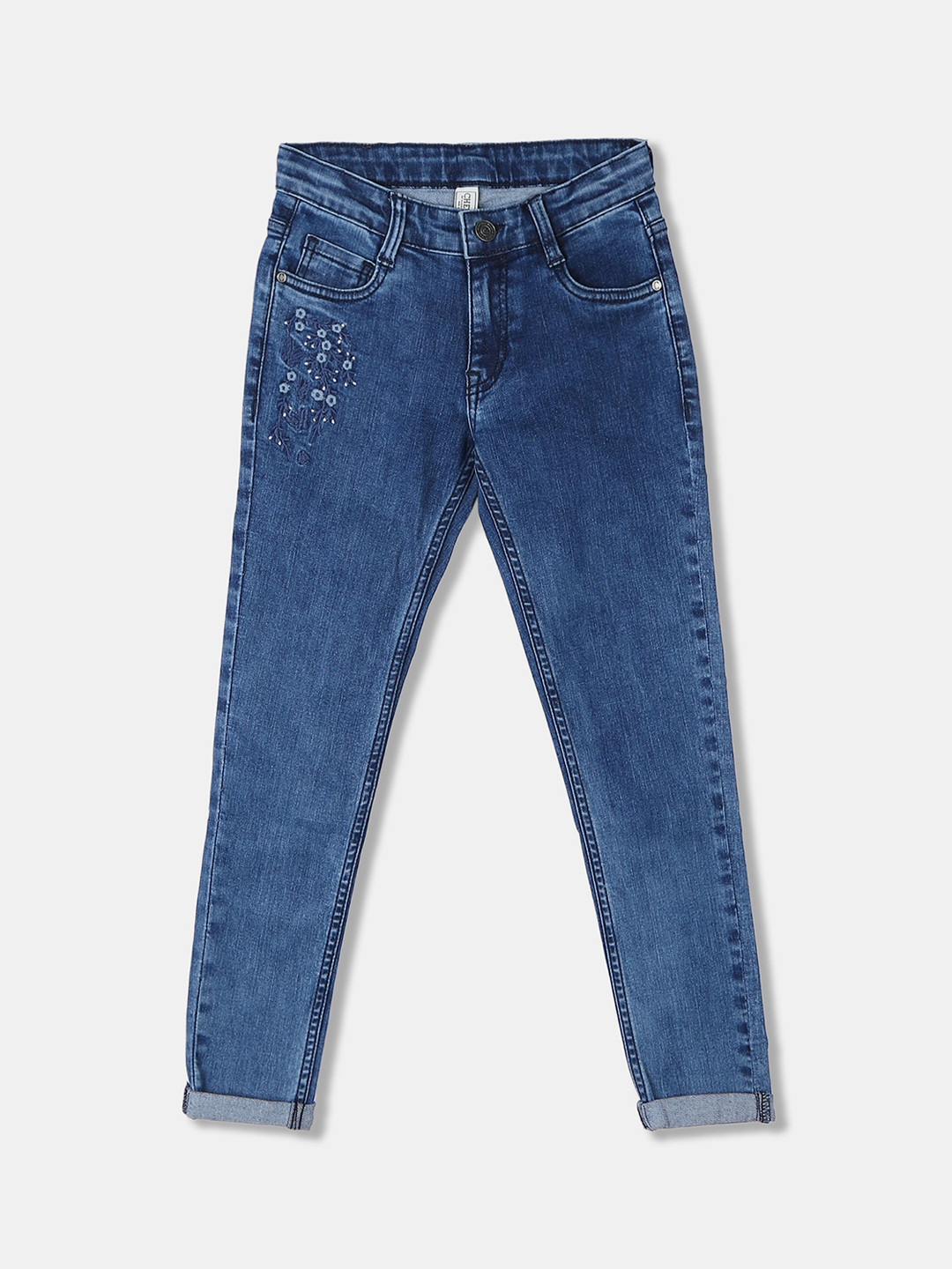 

Cherokee Girls Blue Regular Fit Jeans