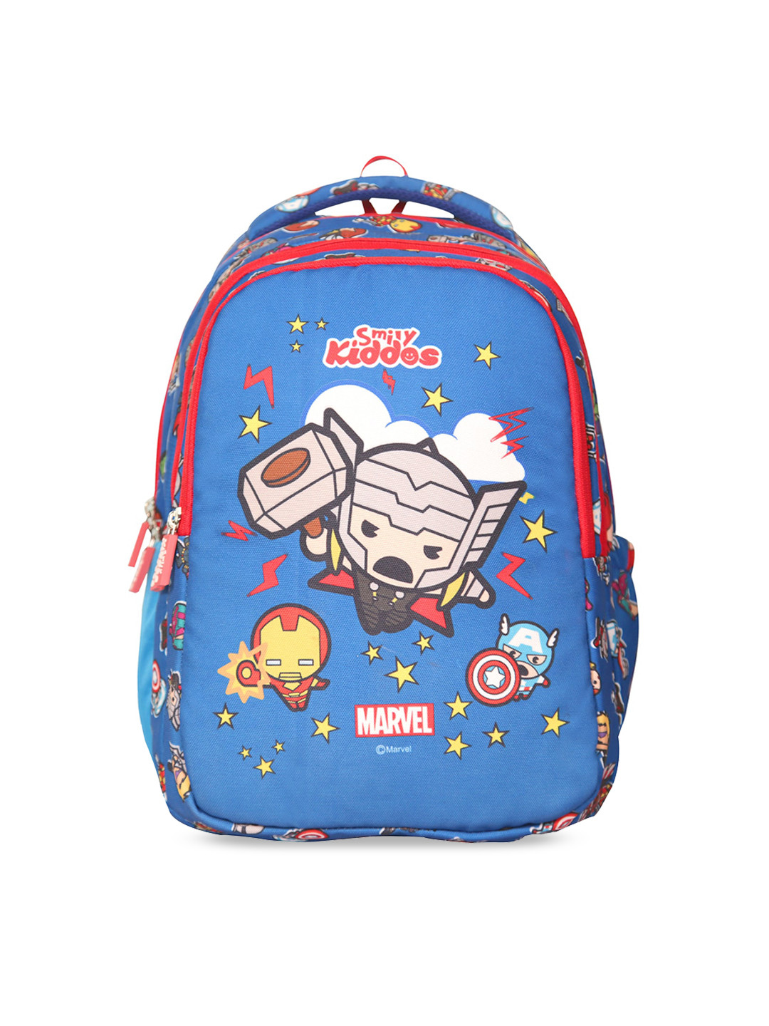 

Smily Kiddos Kids Blue & Red Marvel Avengers Thor Printed Backpack
