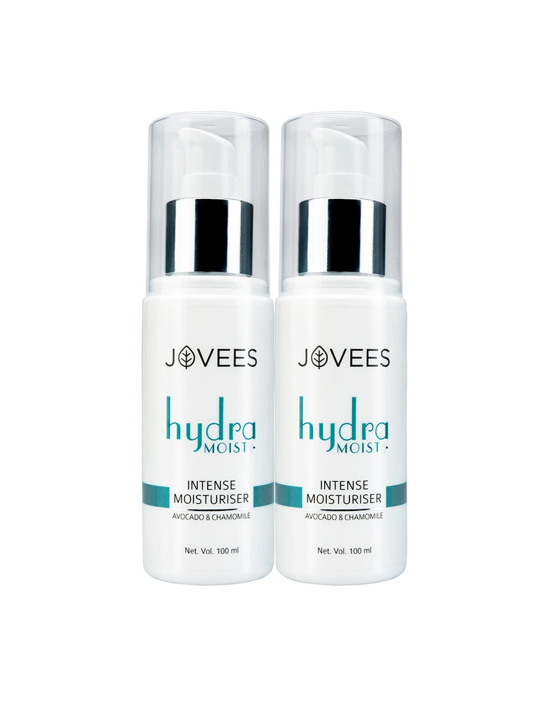 

Jovees Unisex Pack of 2 Hydra Intense Moisturiser 200ml, White