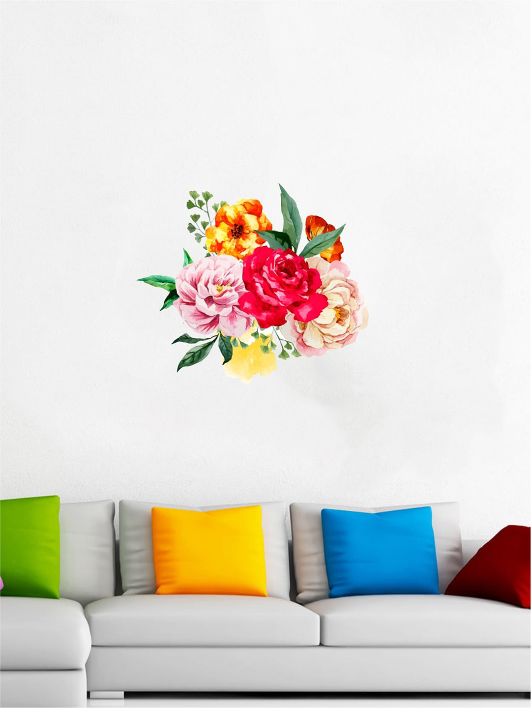 

rawpockets Pink & Yellow Flower Wall Sticker