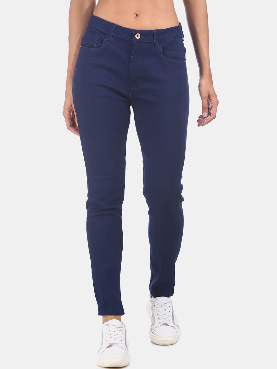 

Flying Machine Women Blue Slim Fit Low-Rise Clean Look Jeans