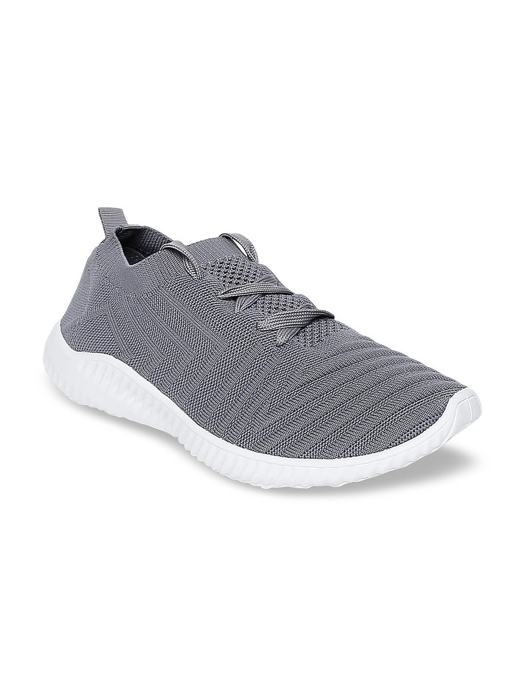 

Ajile by Pantaloons Men Grey Textile Walking Shoes