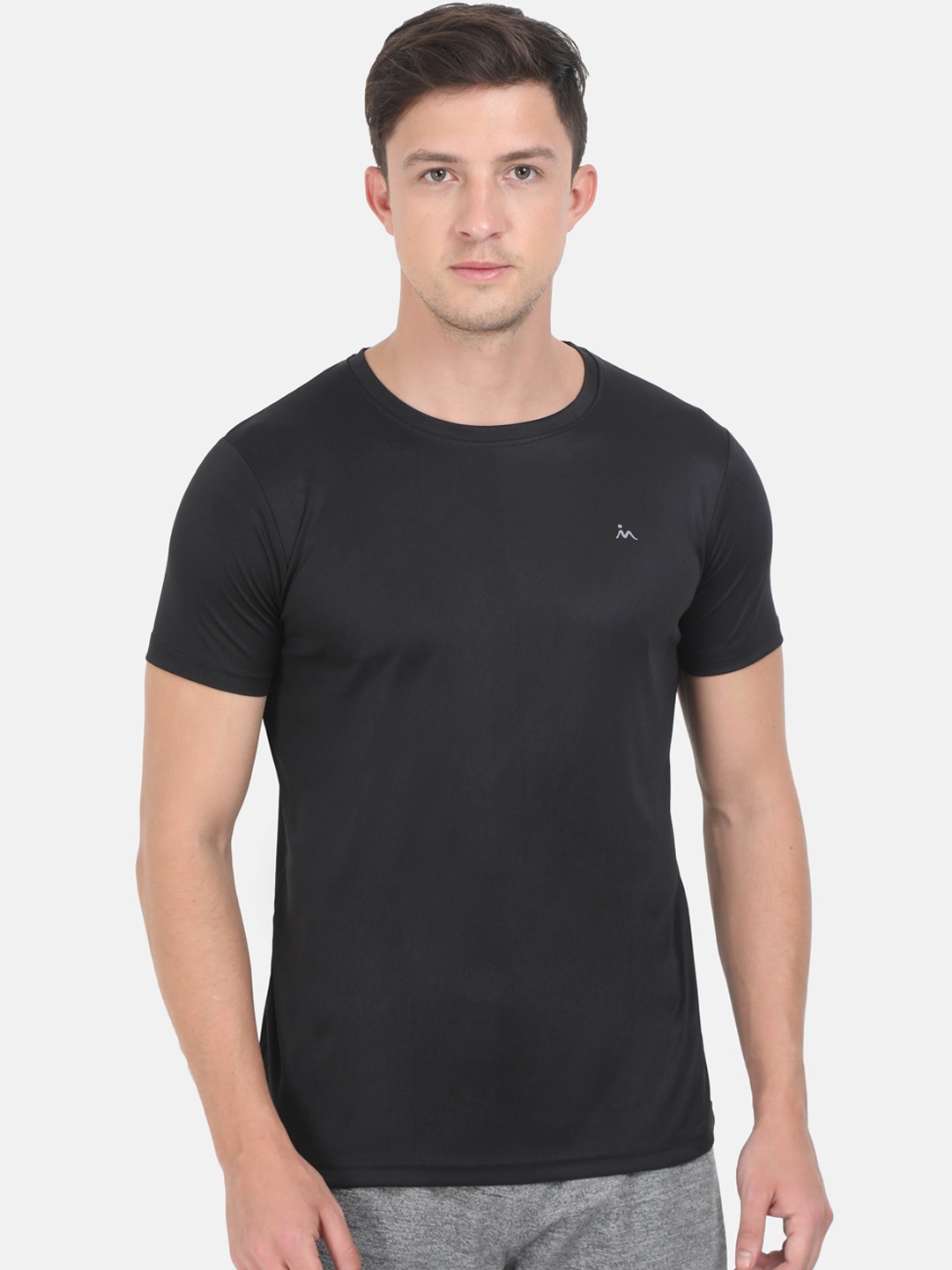 

Masculino Latino Men Black Rapid-Dry Sports T-shirt