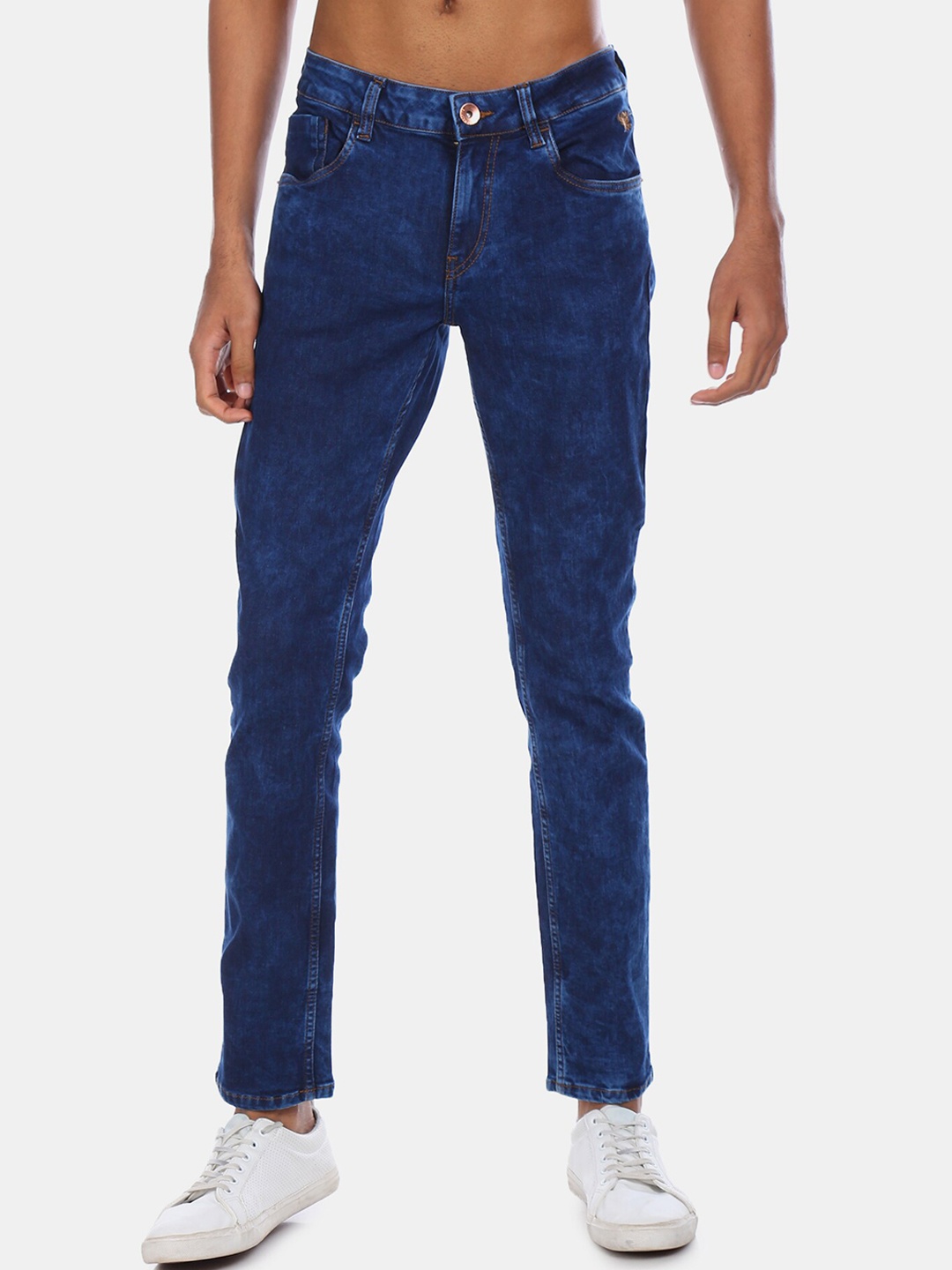 

Flying Machine Men Blue Slim Fit Jeans