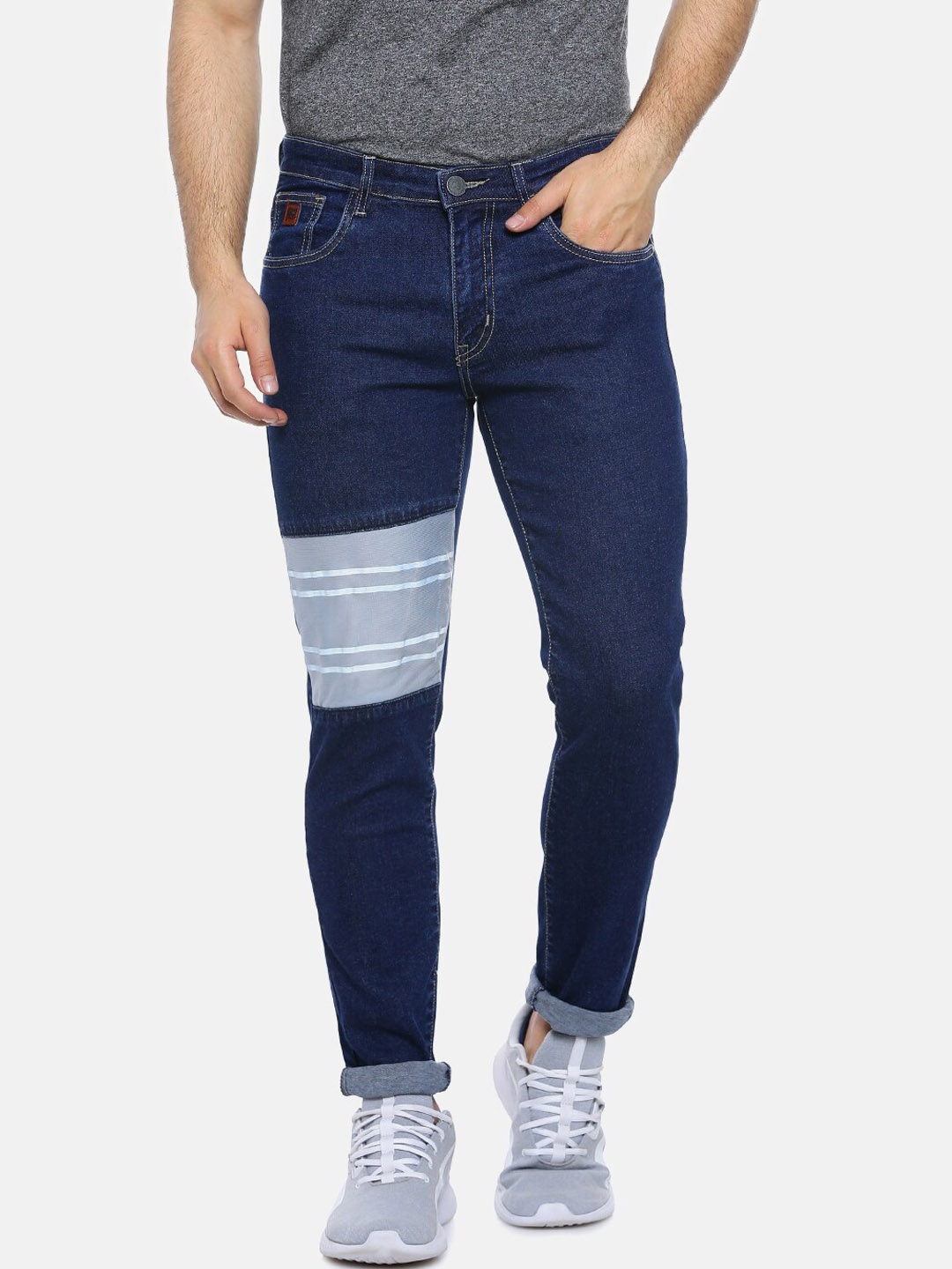 

Campus Sutra Men Blue Slim Fit Jeans