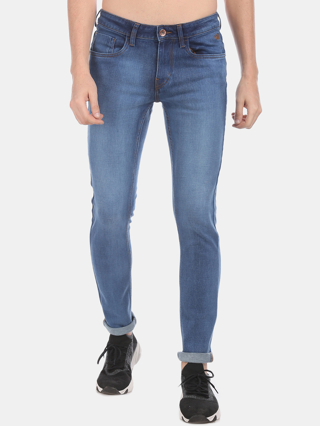 

Flying Machine Men Blue Slim Fit Jeans