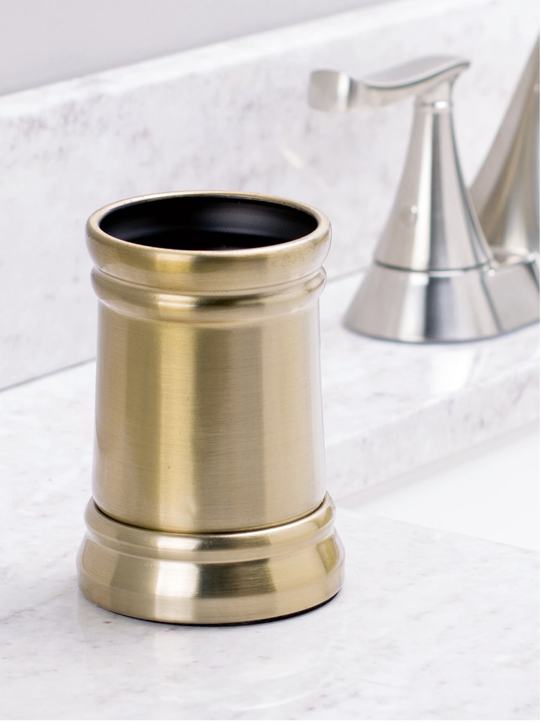 

INTERDESIGN Gold-Toned Solid Steel Sustainable Sutton Tumbler