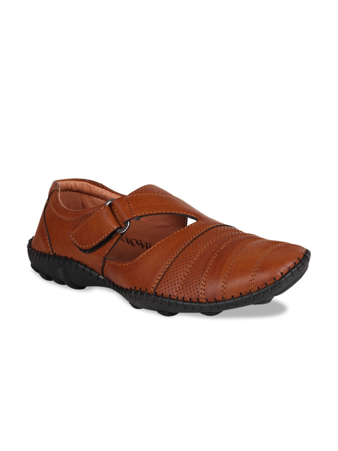 

Regal Men Tan Brown Shoe-Style Sandals