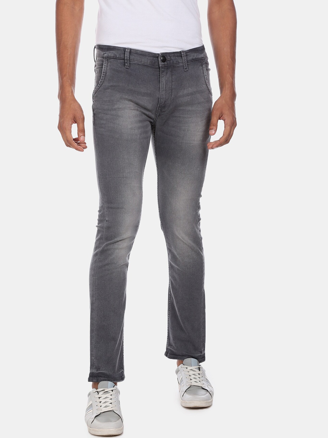 

U.S. Polo Assn. Denim Co. Men Grey Tapered Fit Jeans