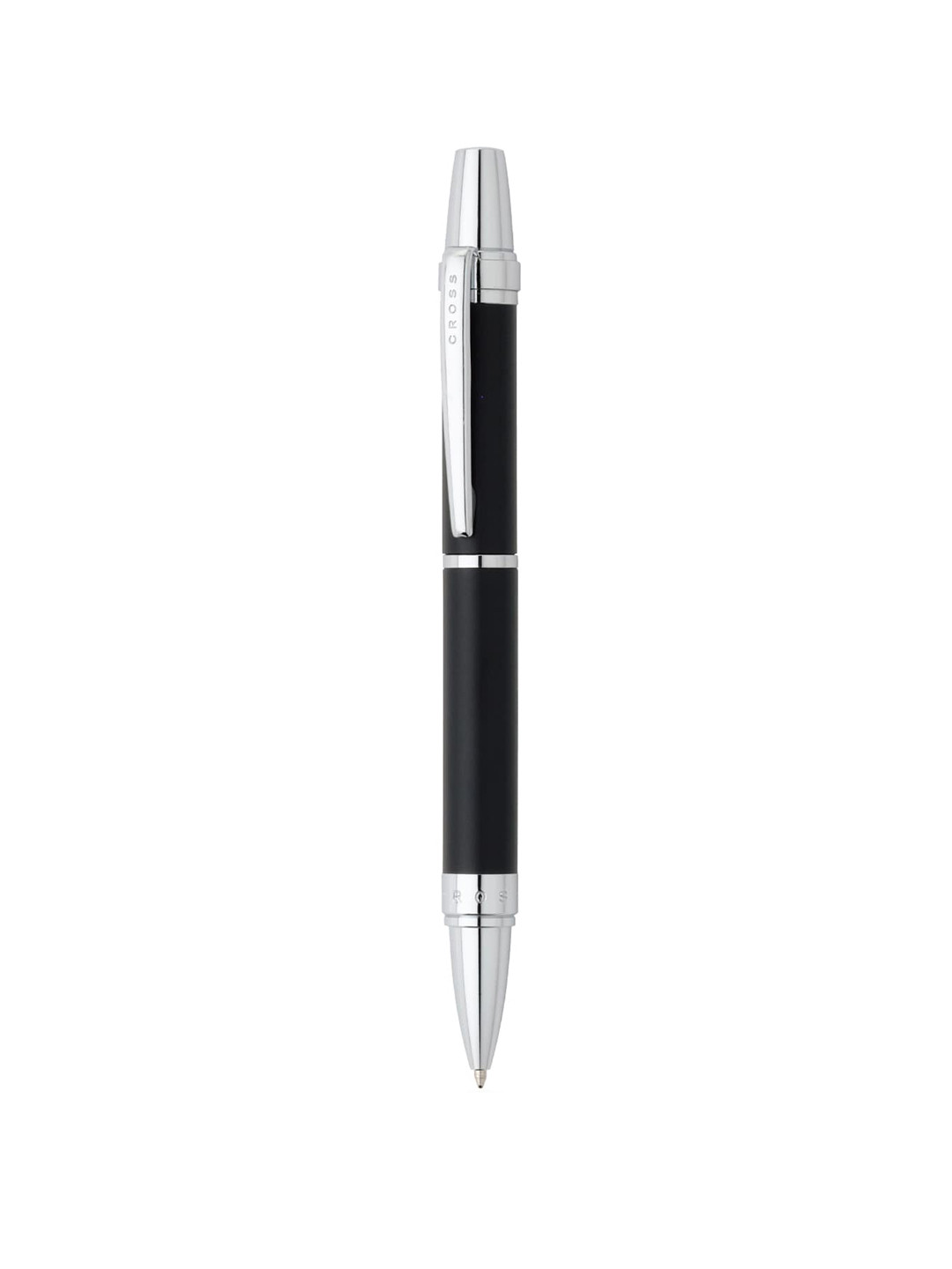 

Cross Unisex Silver-Toned & Black Ballpoint Pen With Gift Box