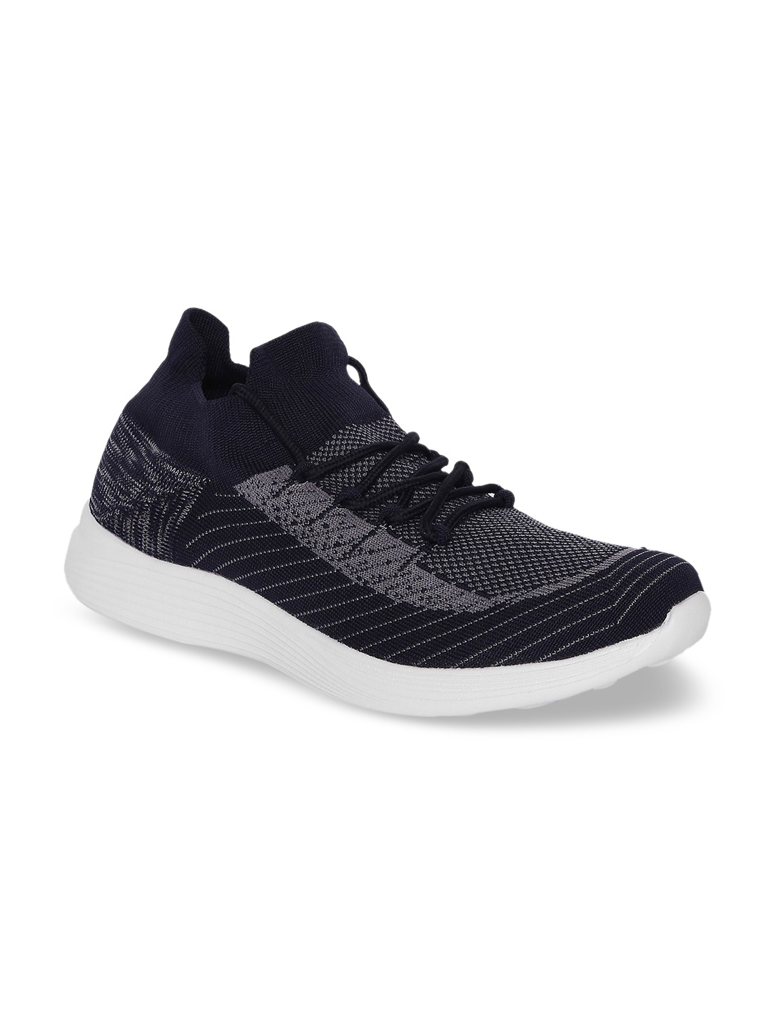

Ajile by Pantaloons Men Navy Blue Textile Walking Shoes