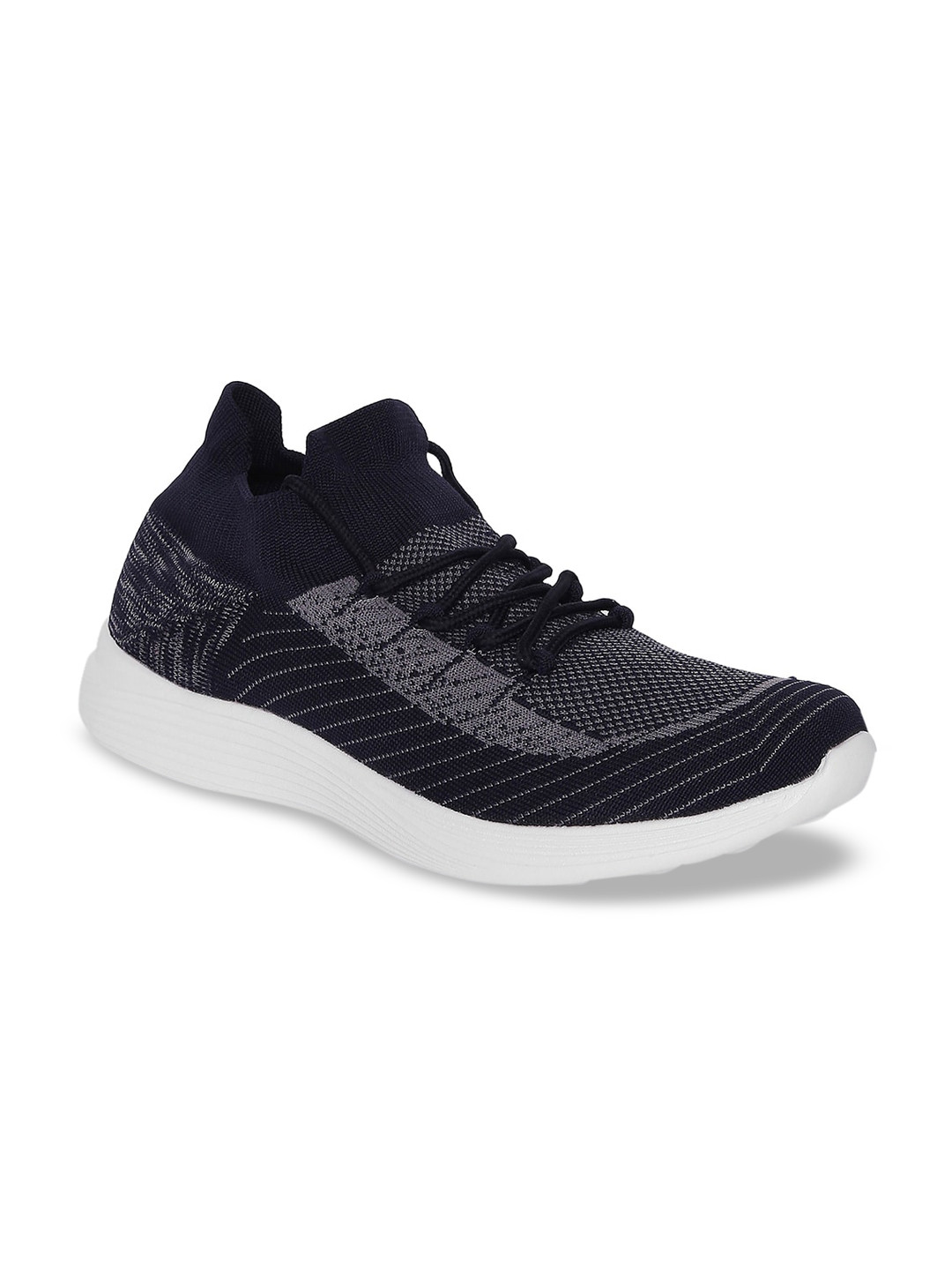 

Ajile by Pantaloons Men Navy Blue Textile Walking Shoes