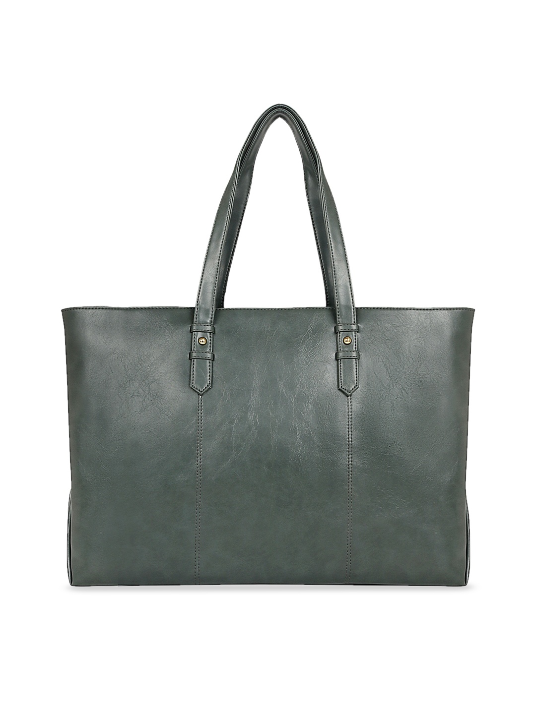 

Toteteca Green Solid Handheld Bag