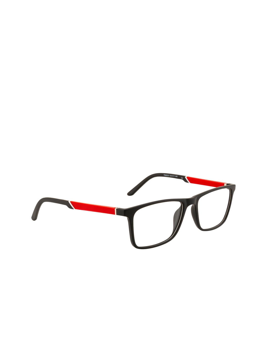 

Ted Smith Women Black & Red Solid Full Rim Oval Frames TS-N9030_C2