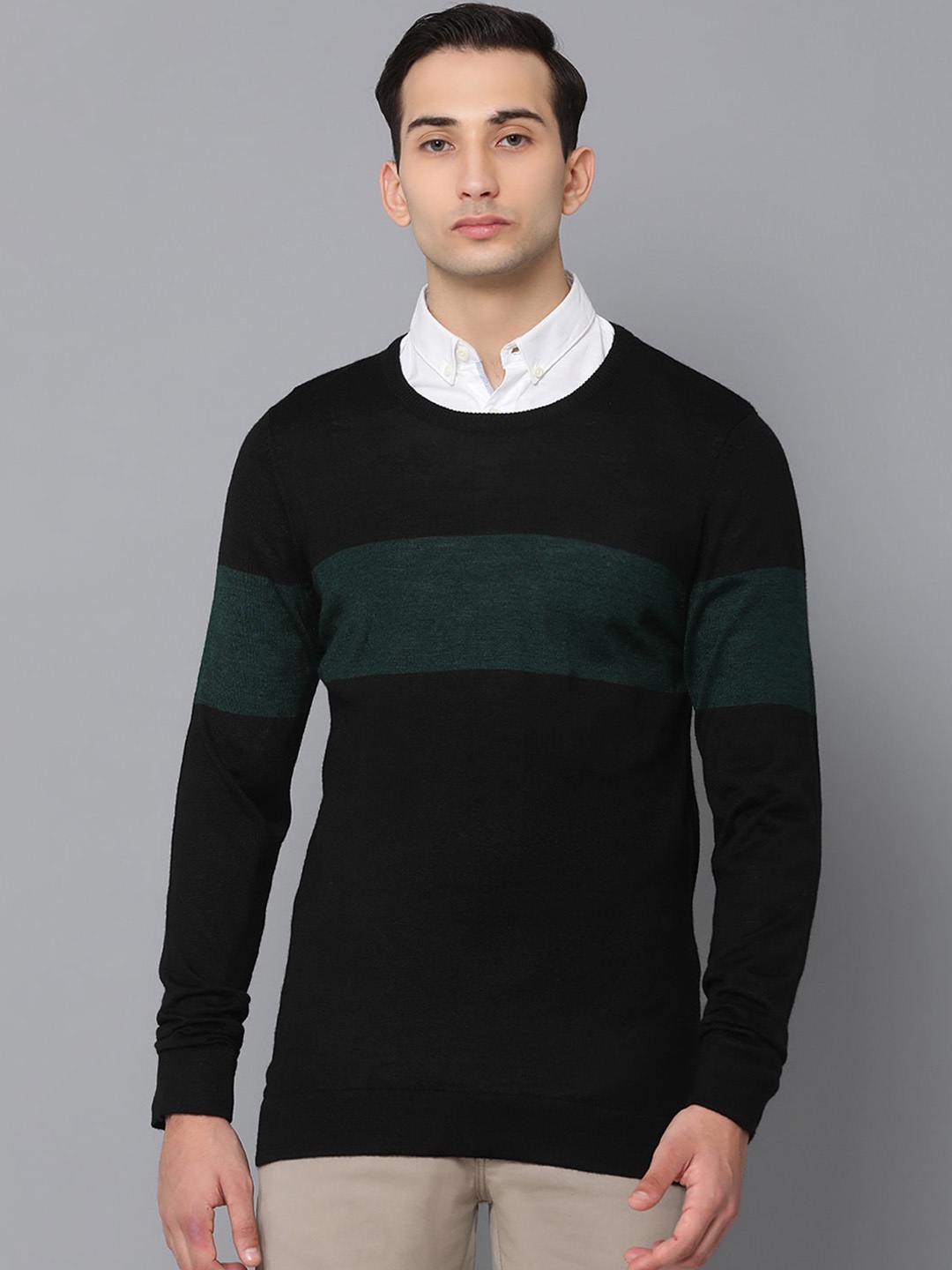 

LINDBERGH Men Black Colourblocked