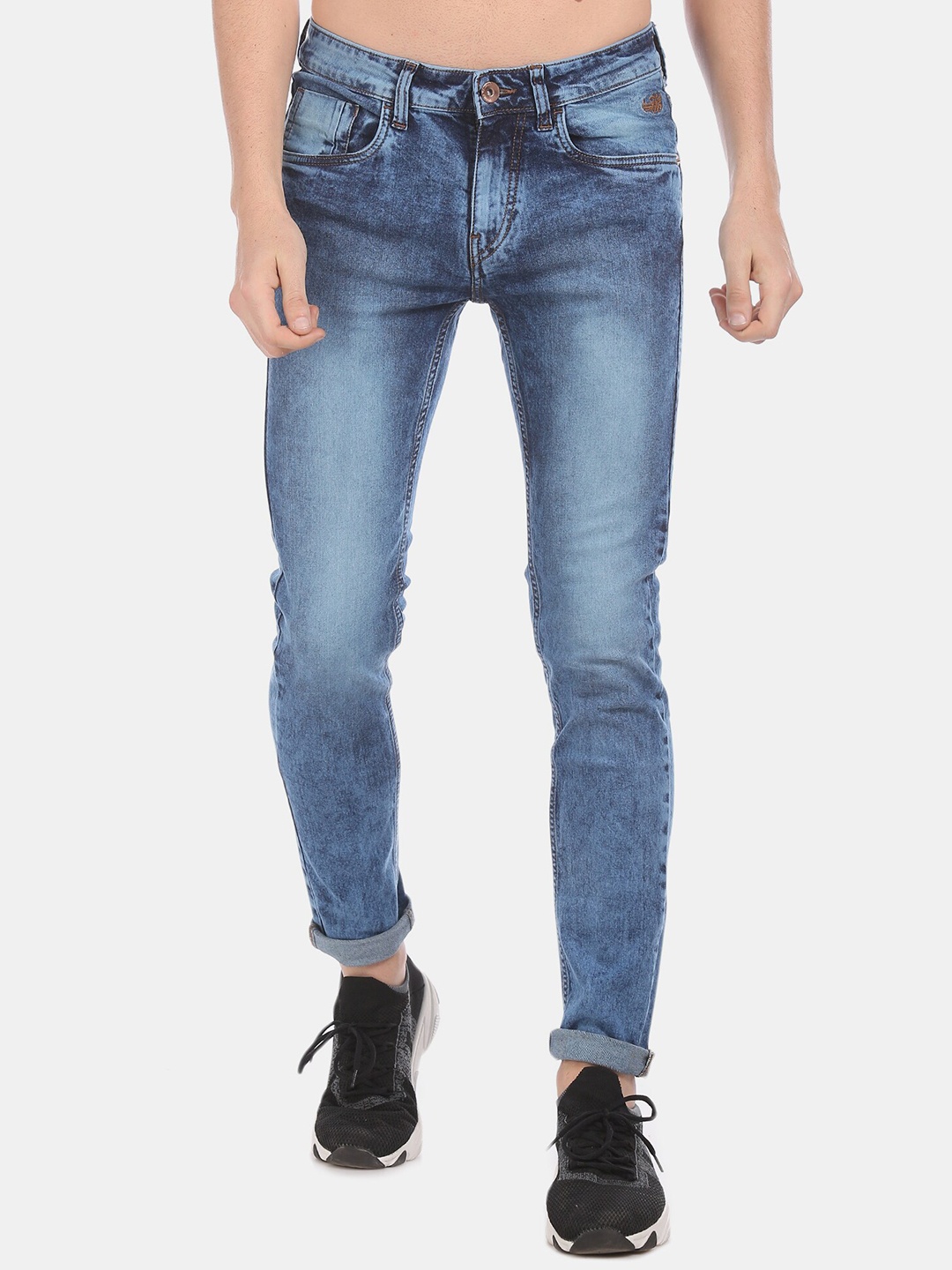 

Flying Machine Men Blue Slim Fit Jeans