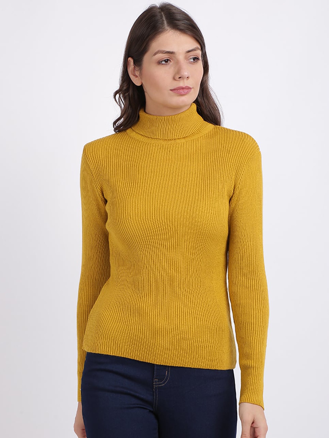 

BEVERLY BLUES Women Mustard Solid