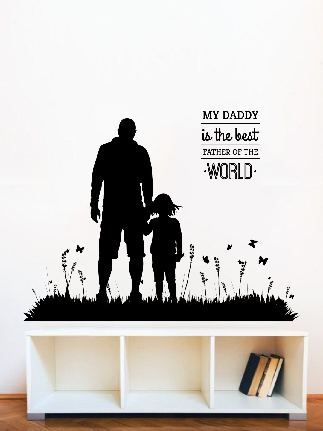 

rawpockets Black My Daddy - The Best Wall Sticker
