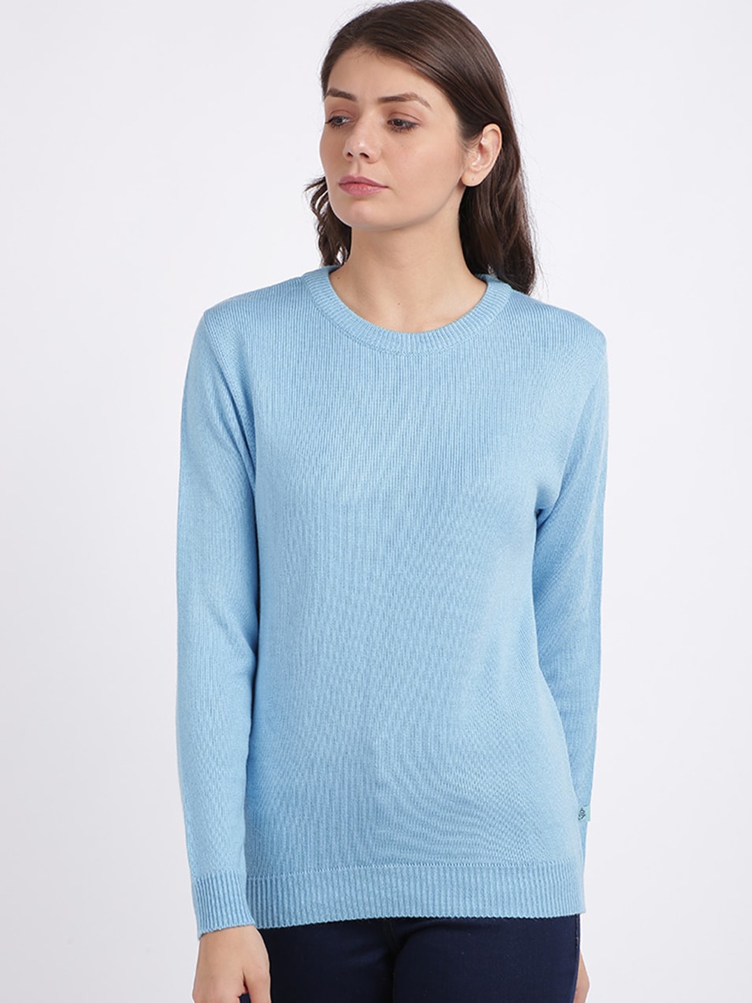 

BEVERLY BLUES Women Blue Printed