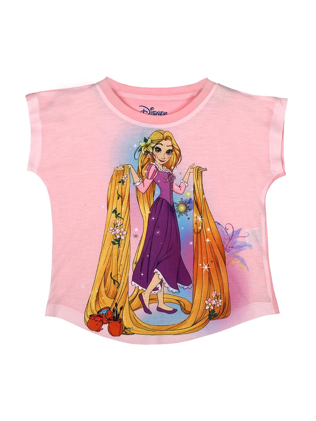

Disney Princess Girls Pink Printed Top
