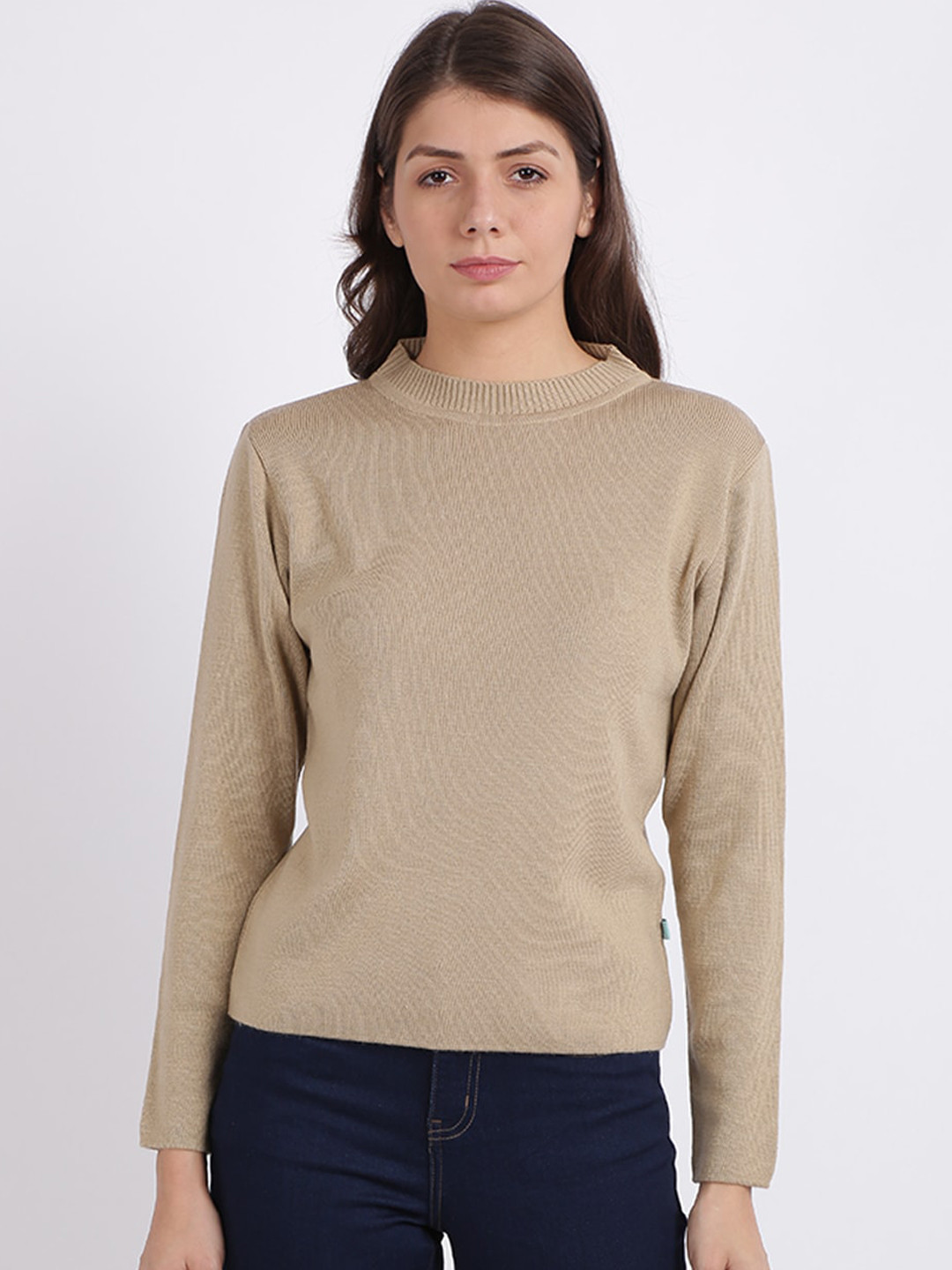 

BEVERLY BLUES Women Beige Solid