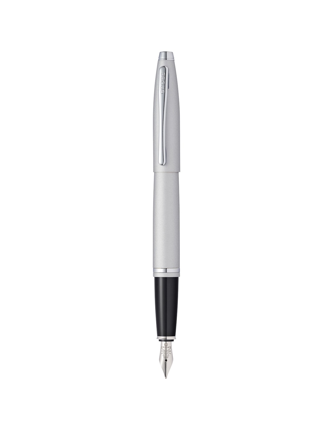 

Cross Satin Chrome Calais Fountain Pen, Grey