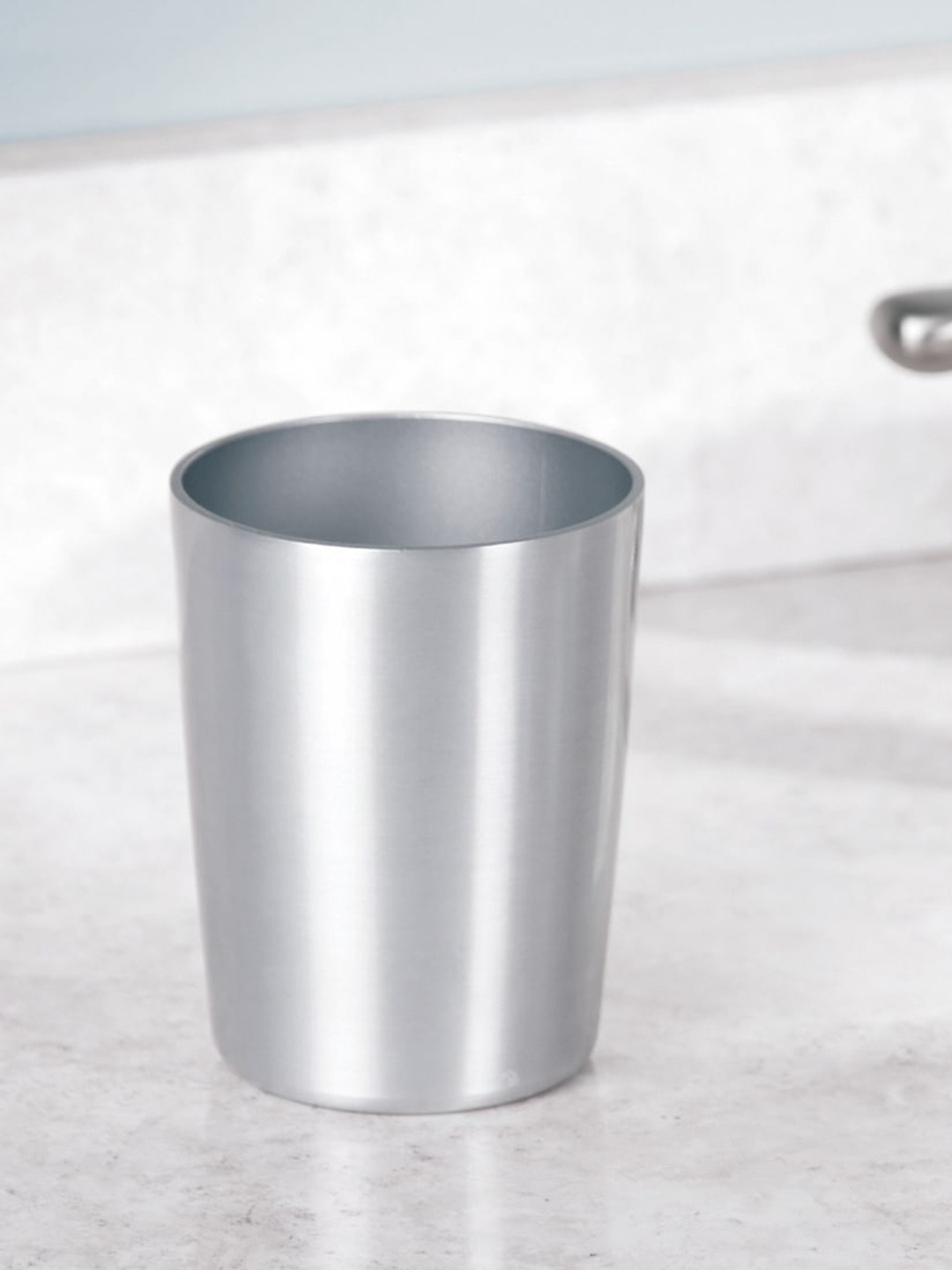 INTERDESIGN Silver-Toned Solid Aluminium Tumbler