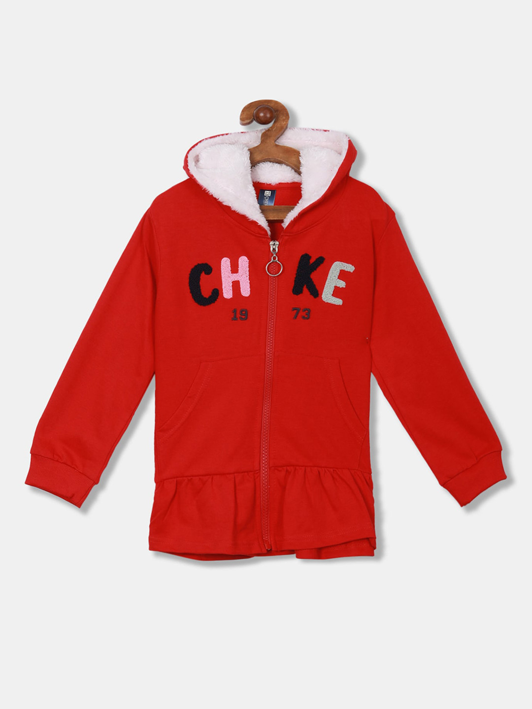 

Cherokee Girls Red Printed Sweatshirt